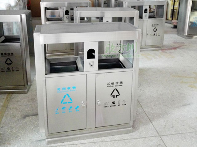 創新不銹鋼垃圾桶 讓環境更有價值！