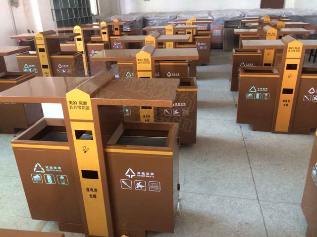 烤漆垃圾桶生產工藝？與噴漆垃圾桶區別